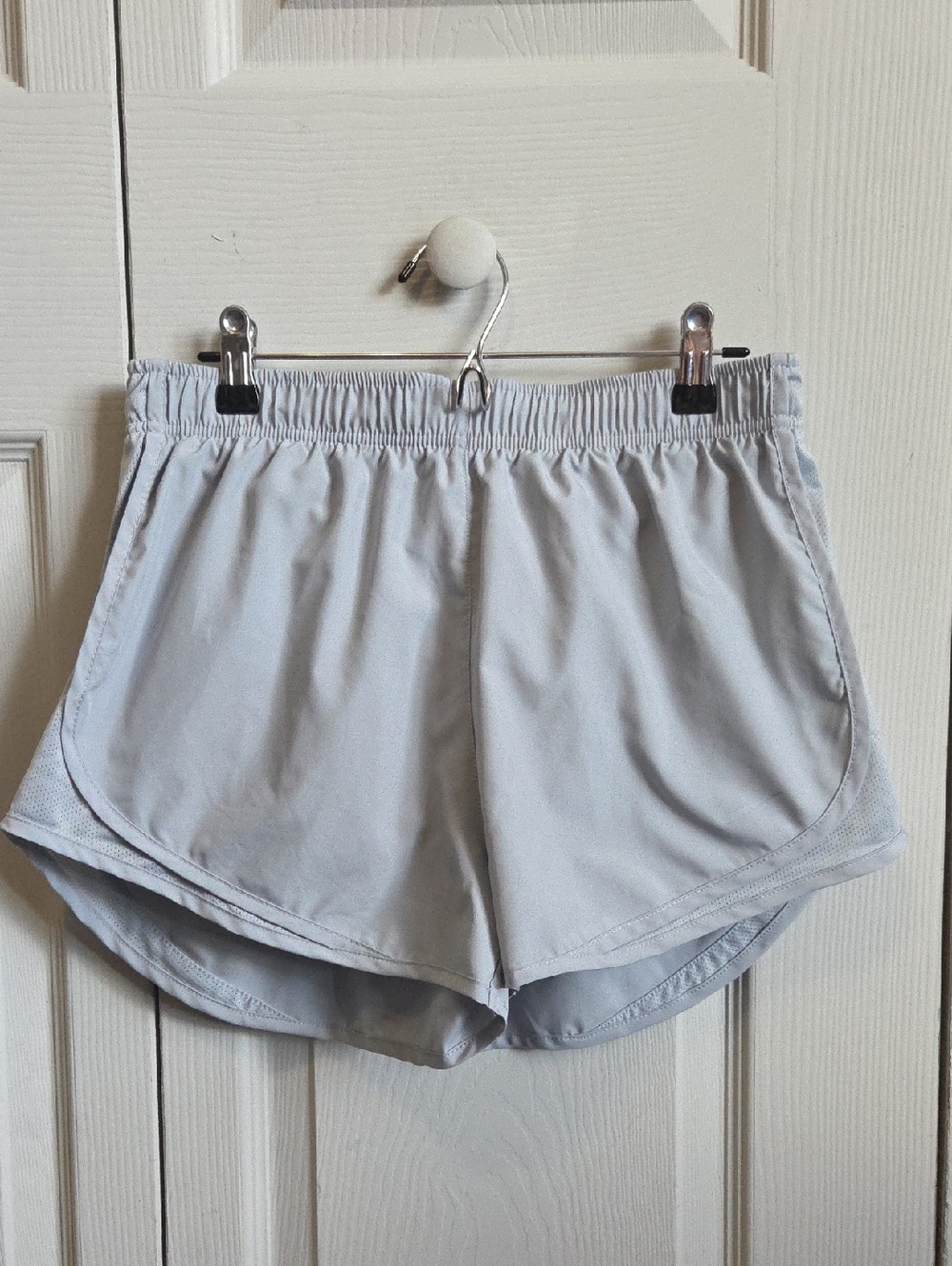 Nike Light Gray Women’s Athletic Shorts